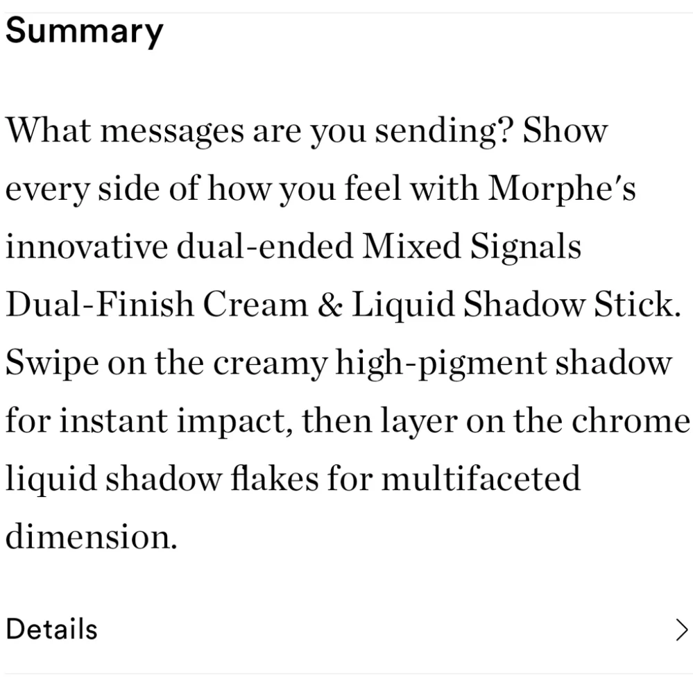 Morphe Mixed Signals Dual Ended Cream & Liquid Shadow Stick - Picture 8 of 12